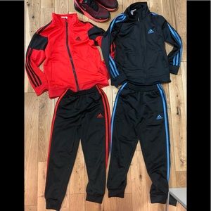 Boys Adidas track suit